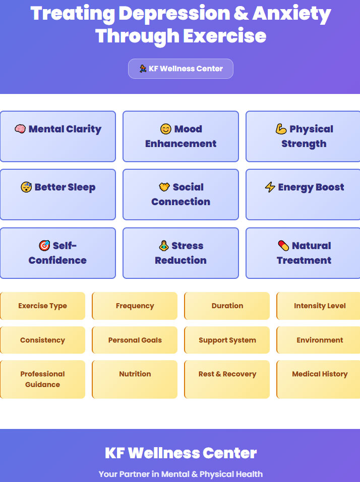 Best Exercises for Depression and Anxiety