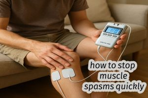 how to stop muscle spasms quickly